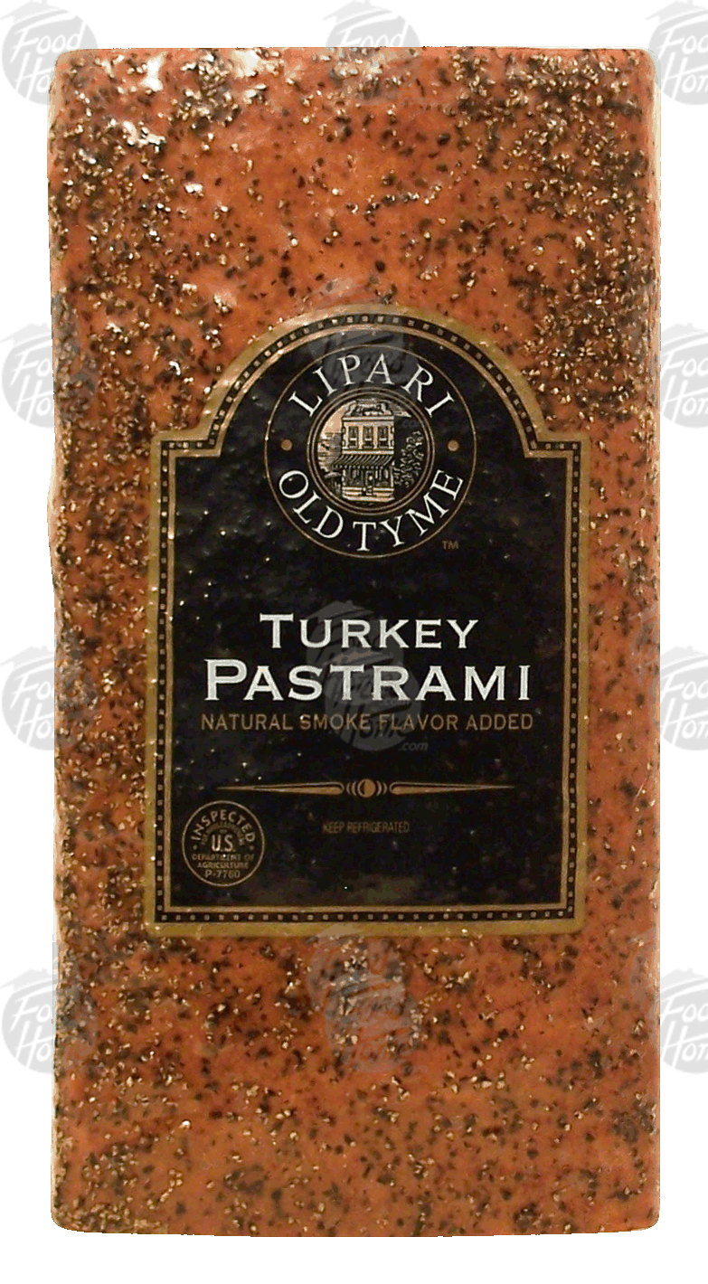 Lipari Old Tyme turkey pastrami, natural smoke flavor added Full-Size Picture